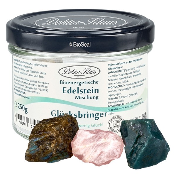 Glücksbringer Natur Edelsteine Doktor-Kl. noWaste