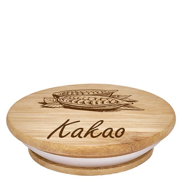 Holzdeckel "Kakao" für WECK RR100 Holzdeckel "Kakao" für WECK RR100