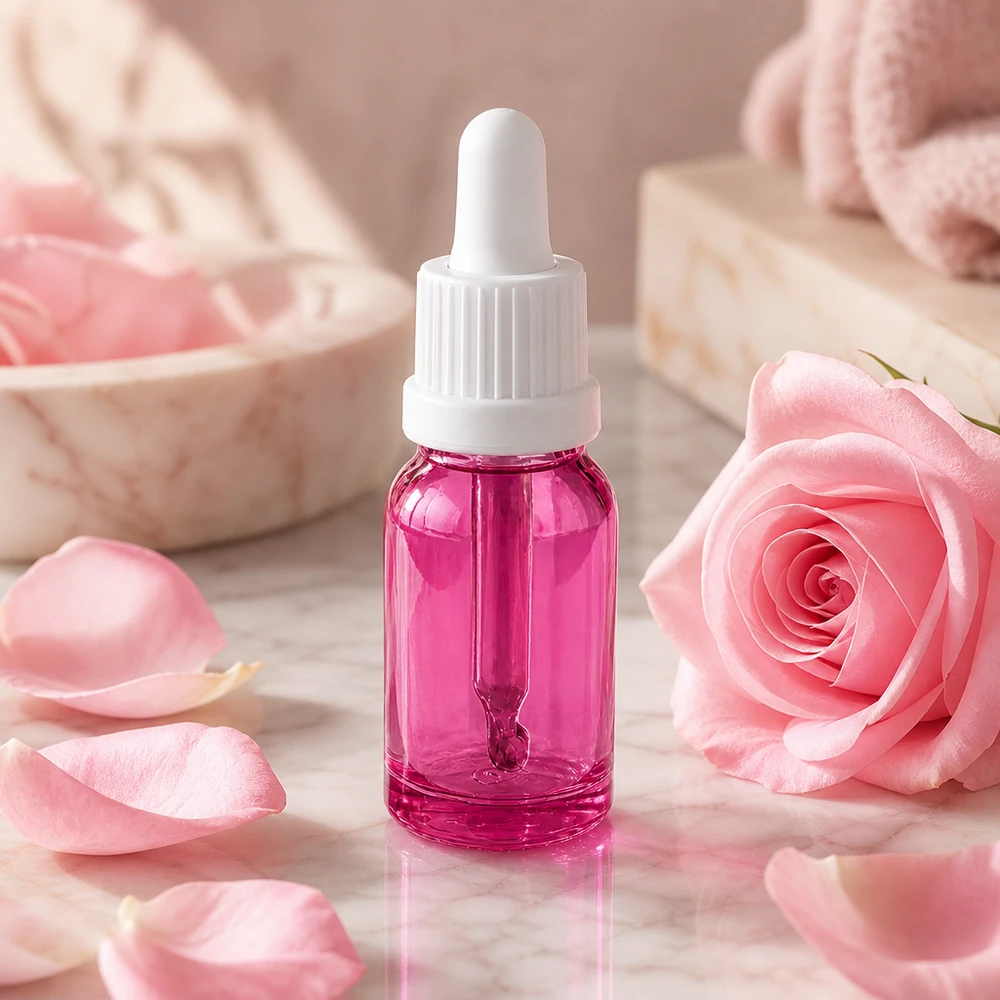 10ml Pipettenflasche weiss Originalität Schraubverschlusserschluss PurpleLine UT18/10 Violette 10ml Flasche mit Tropfer für DIY Kosmetik OV PurpleLine UT18/10