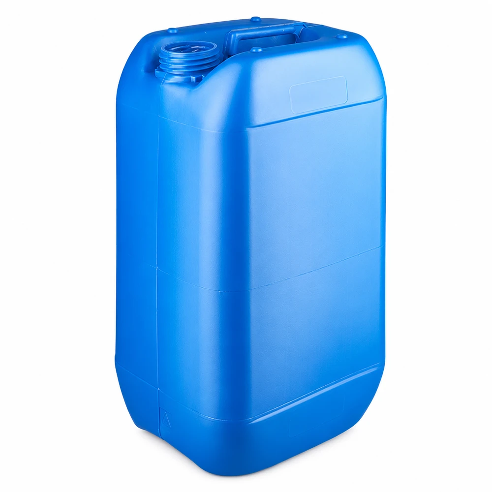 Blauer HDPE Leerkanister 15 Liter UN-geprüft ohne Verschluss für Chemikalien und Wasser