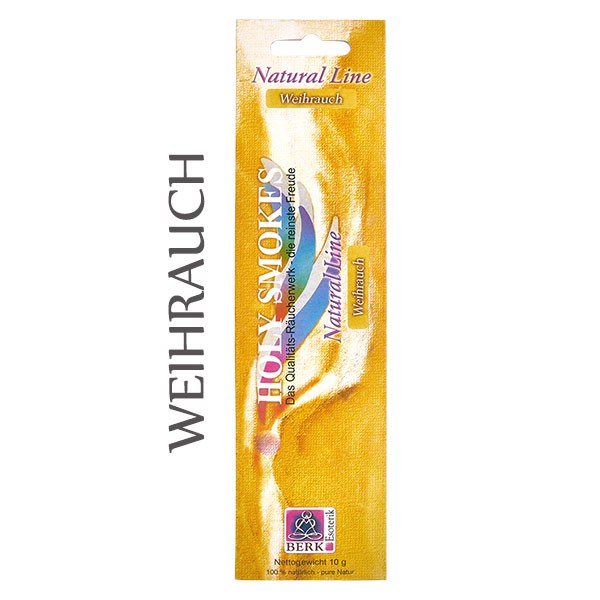 Weihrauch Räucherstäbchen 8 Stück Natural Line