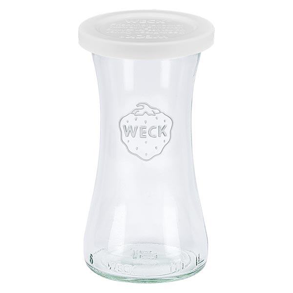 100ml Delikatessenglas mit Frischedeckel WECK RR40