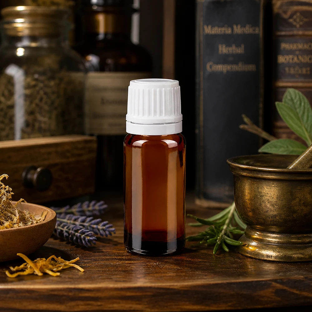 Apothekenflasche braun 10ml Schraubverschluss weiß Originalitätsverschluss Kompakte Lagerflasche 10ml Braunglas weißer Sicherheitsverschluss für ätherische Öle Kräuter