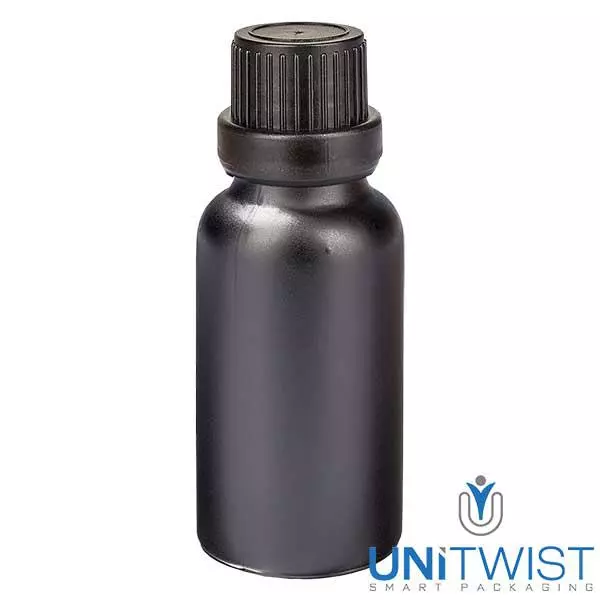 20ml Tropfflasche 2mm Originalitätsverschluss BlackL. UT18/20 20ml Tropfflasche 2mm Originalitätsverschluss BlackL. UT18/20