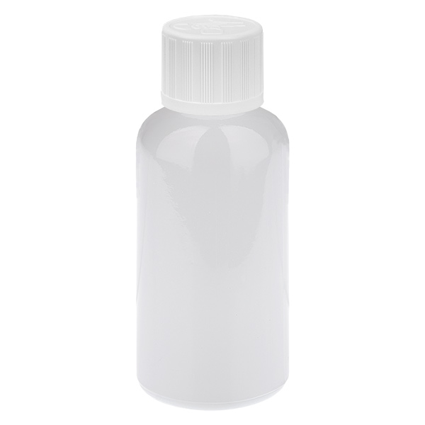 50ml Flasche 11mm Schraubverschluss weiß Standard Kindersicherung WhiteLine UT18/50 50ml Flasche 11mm Schraubverschluss weiß Standard Kindersicherung WhiteLine UT18/50