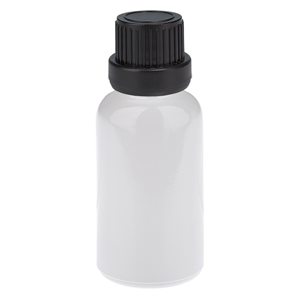 20ml Tropfflasche 2mm schwarz Originalitätsverschluss WhiteLine UT18/20