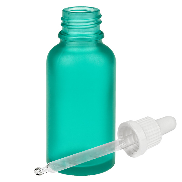 30ml Pipettenflasche weiß Originalitätsverschluss GreenLine UT18/30 30ml Pipettenflasche weiß Originalitätsverschluss GreenLine UT18/30
