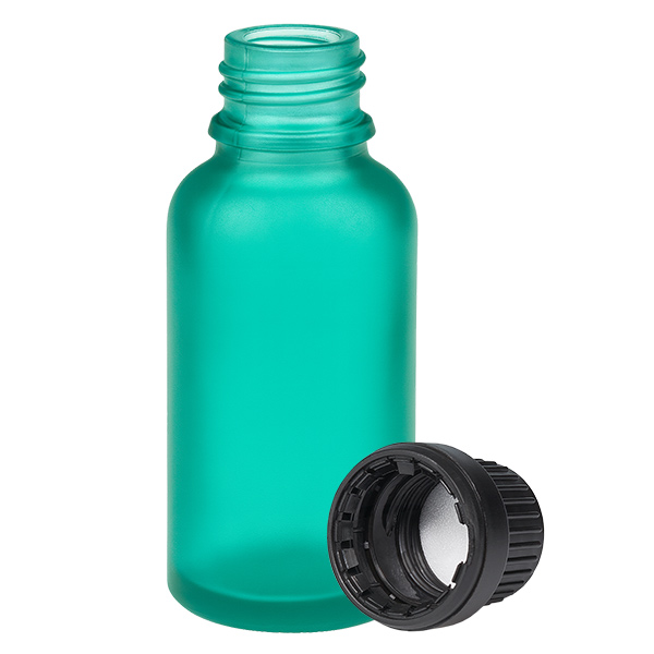 30ml Flasche 11mm Schraubverschluss schwarz Originalitätsverschluss GreenLine UT18/30 30ml Flasche 11mm Schraubverschluss schwarz Originalitätsverschluss GreenLine UT18/30