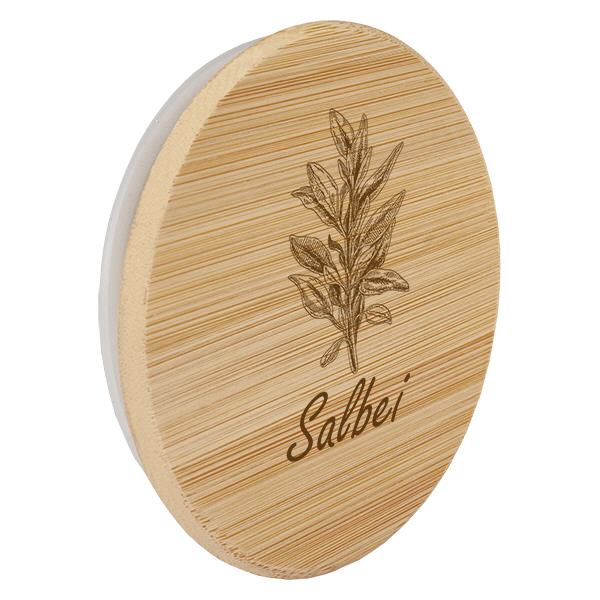 Holzdeckel "Salbei" für WECK RR60 Holzdeckel "Salbei" für WECK RR60