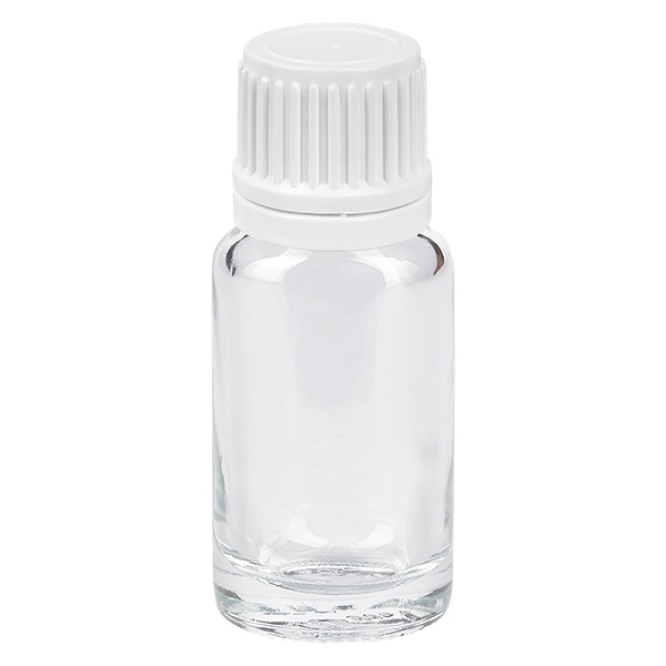 10ml Tropfflasche 0.7mm weiß Originalitätsverschluss ClearLine UT18/10