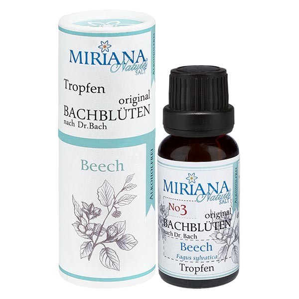 3 Beech, 20ml Essenz (Ohne Alkohol), MirianaNature 3 Beech, 20ml Essenz (Ohne Alkohol), MirianaNature
