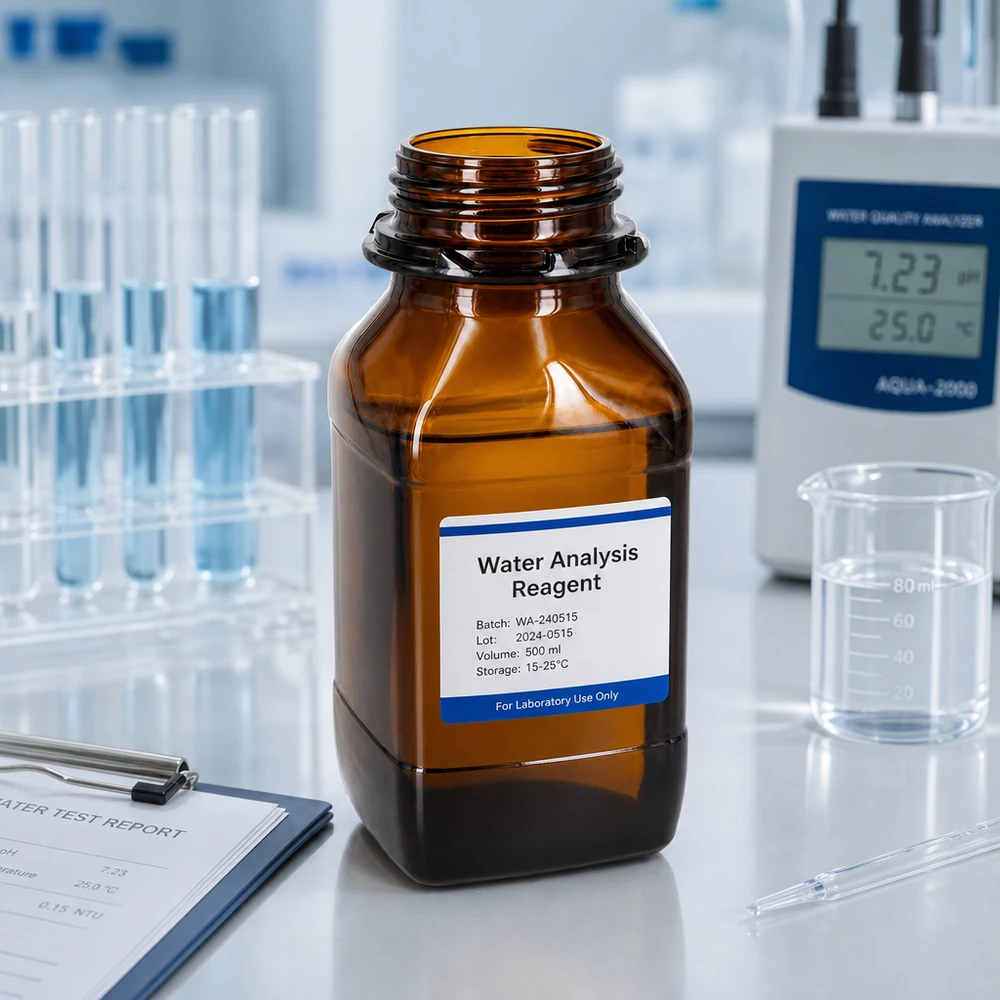 500ml Braunglas Flasche - Perfekt für Ihre wertvollen Flüssigkeiten 500ml Chemikalienflasche mit standardisiertem Gewinde für universelle Verschlusssysteme