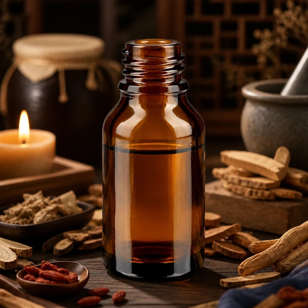Braune 15ml ApoGlas Flasche mit glatter Oberfläche ideal für Etikettierung und Beschriftung