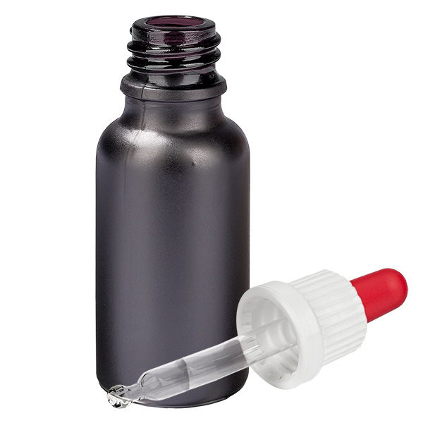 20ml Pipettenflasche weiß/rot Originalitätsverschluss BlackLine UT18/20