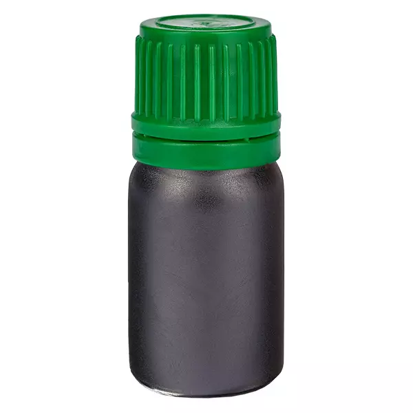 5ml Flasche 11mm Schraubverschluss grün Standard BlackLine UT18/5 5ml Flasche 11mm Schraubverschluss grün Standard BlackLine UT18/5