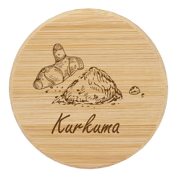 Holzdeckel "Kurkuma" für WECK RR60 Holzdeckel "Kurkuma" für WECK RR60