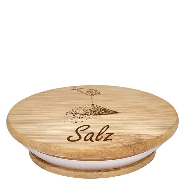 Holzdeckel "Salz" für WECK RR100 Holzdeckel "Salz" für WECK RR100