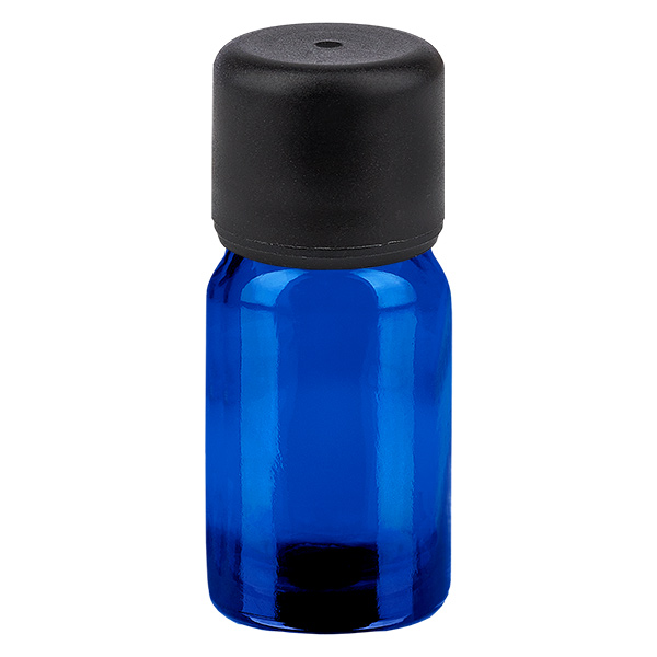 5ml Flasche 6mm Schraubverschluss schwarz Standard BlueLine UT18/5