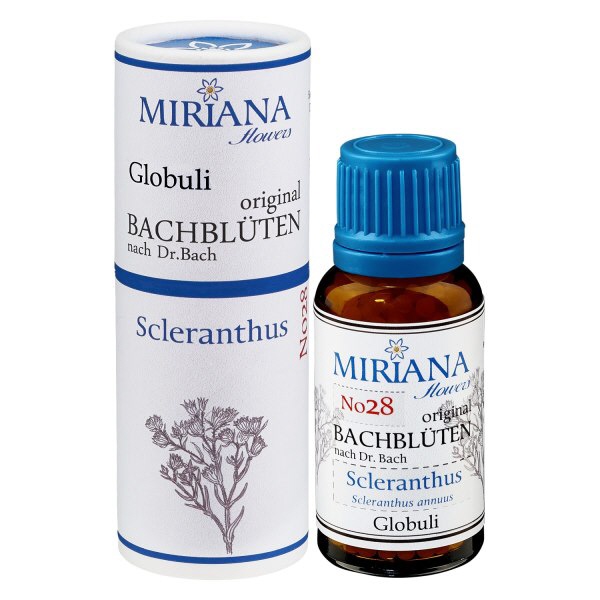 28 Scleranthus, 20g Bach-Globuli, MirianaFlowers