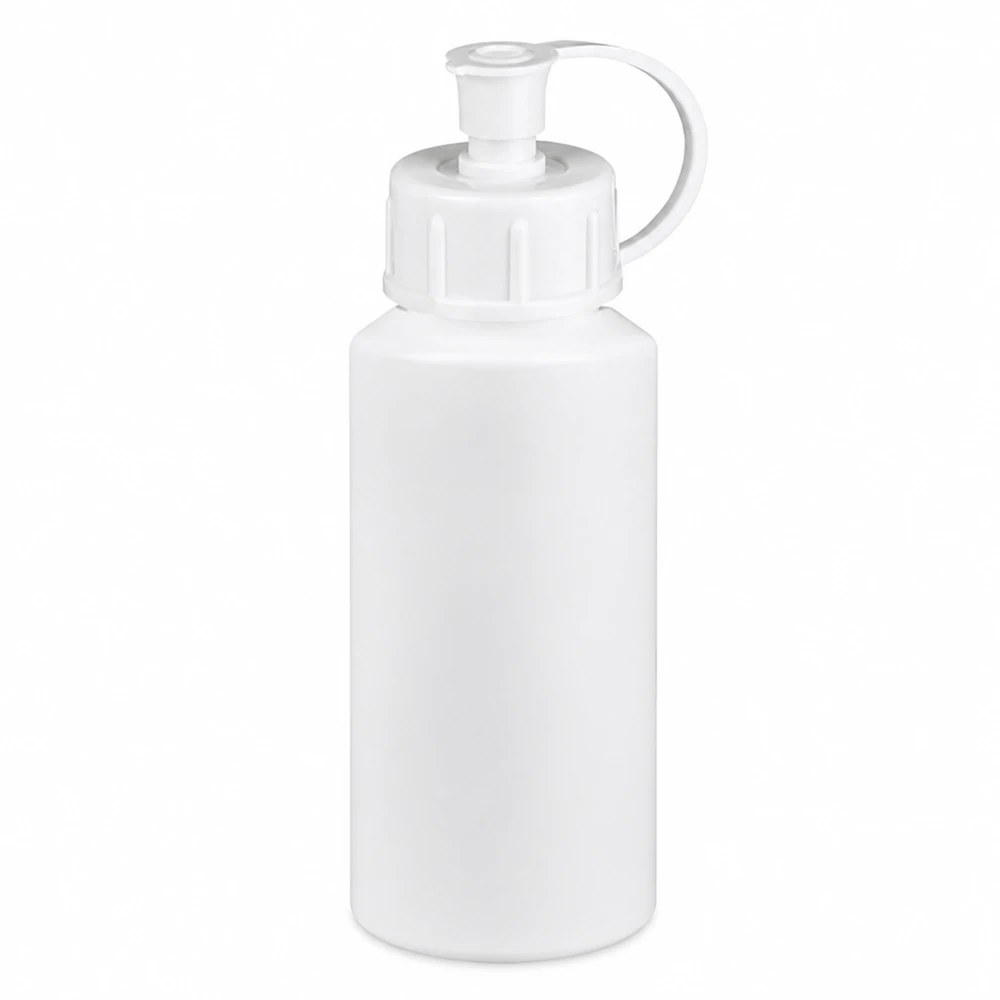 Kompakte weiße Apothekenflasche 30ml aus hochdichtem Polyethylen HDPE