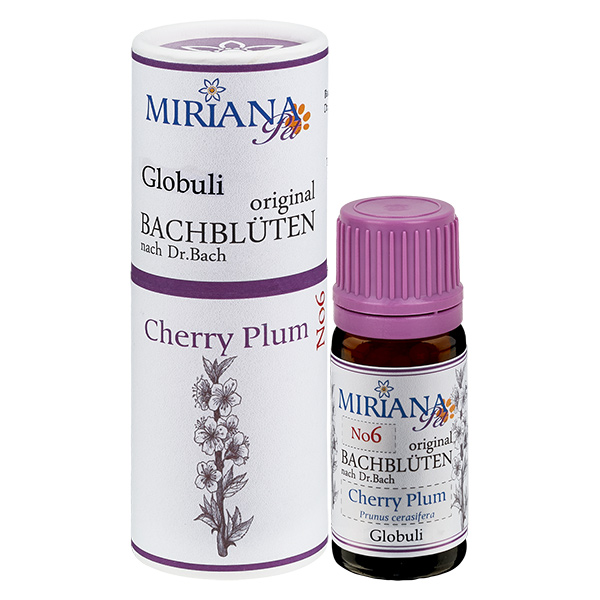 6 Cherry Plum, 10g Globuli, MirianaPet 6 Cherry Plum, 10g Globuli, MirianaPet