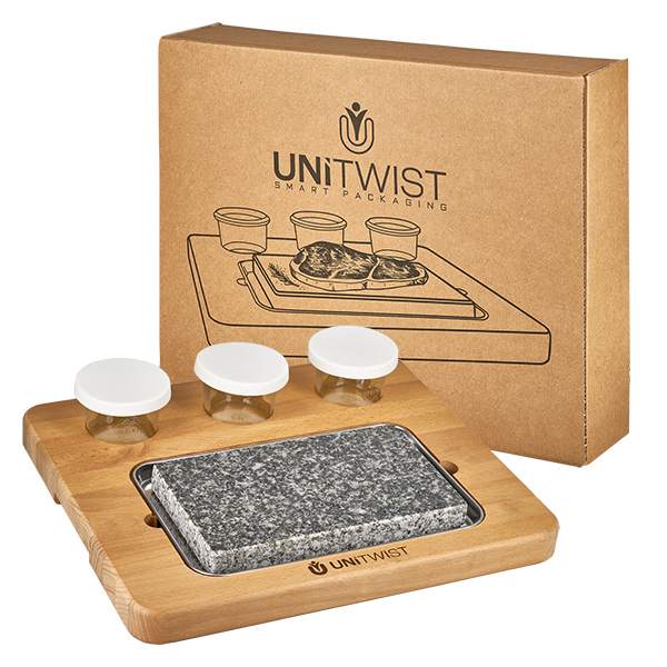 Hot Stone Grillstein Set L - indoor & outdoor