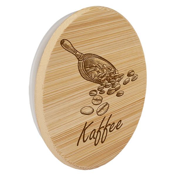 Holzdeckel "Kaffee" für WECK RR100 Holzdeckel "Kaffee" für WECK RR100