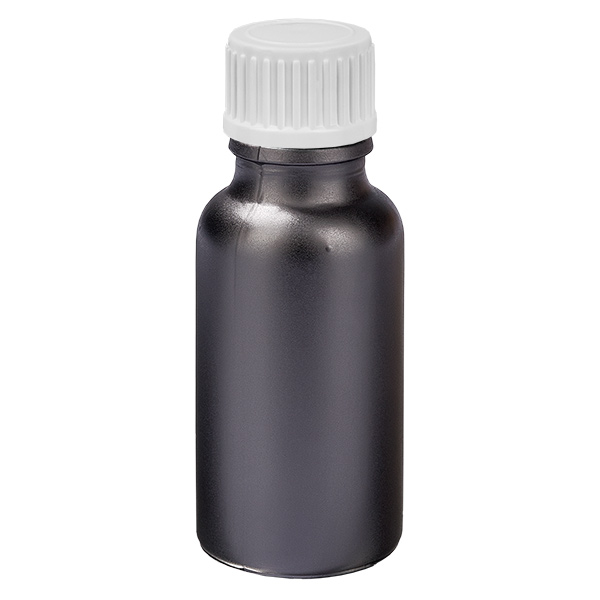 20ml Tropfflasche 0.9mm weiß Standardverschluss BlackLine UT18/20 20ml Tropfflasche 0.9mm weiß Standardverschluss BlackLine UT18/20