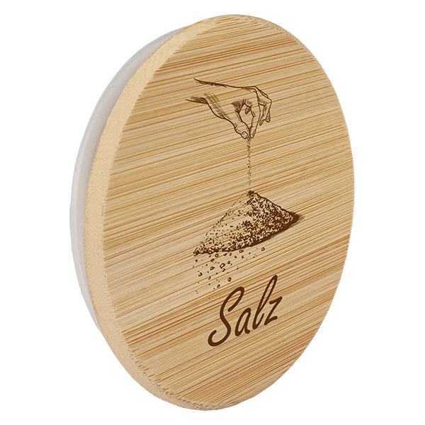 Holzdeckel "Salz" für WECK RR100 Holzdeckel "Salz" für WECK RR100