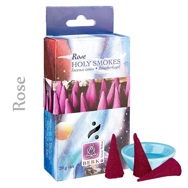 Rose Räucherkegel 14 Stück Holy Smokes Rose Räucherkegel 14 Stück Holy Smokes