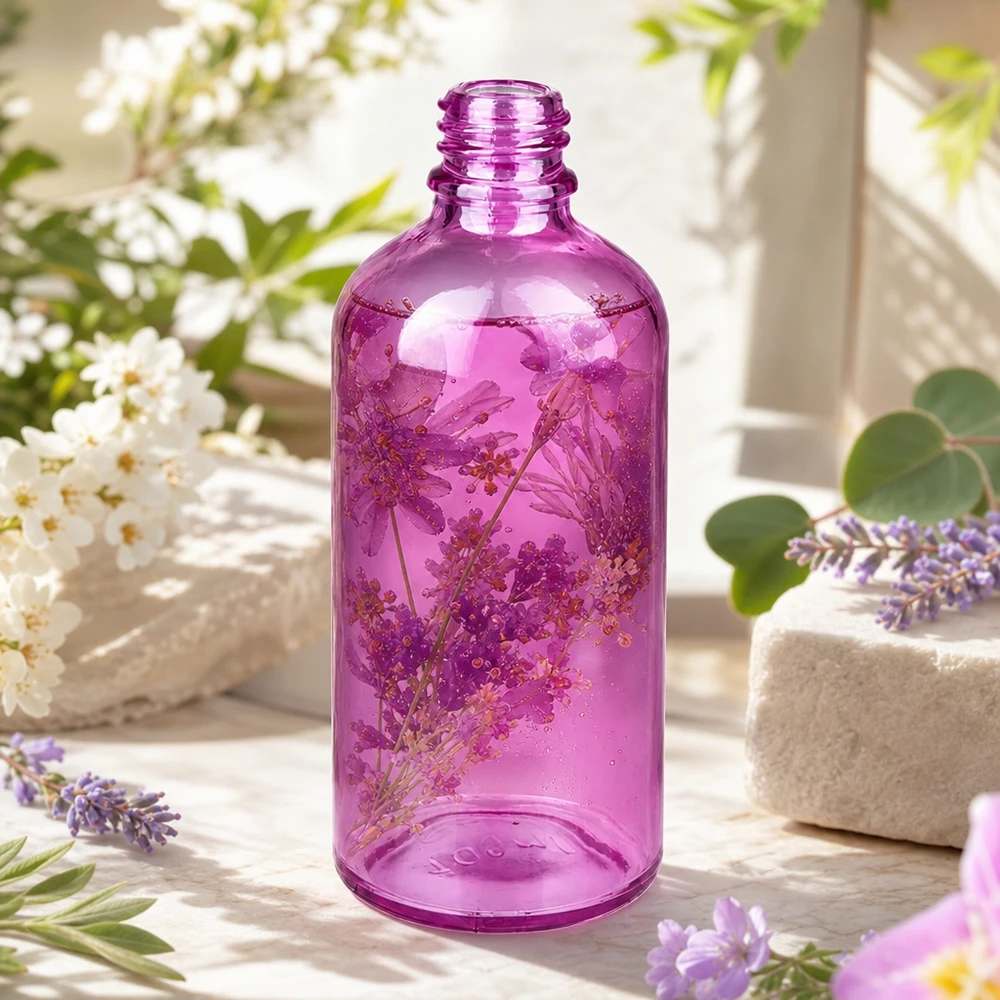 100ml Apothekenflasche PurpleLine UT18/100 UNiTWIST Traditionelle Apothekerform 100ml PurpleLine UT18/100 klassisches Design trifft moderne Funktionalität