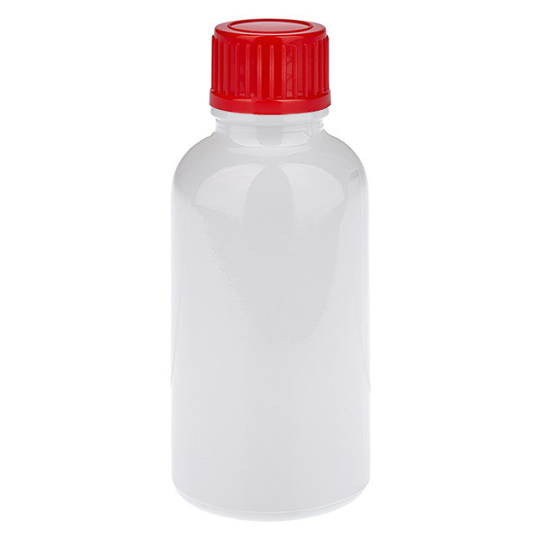30ml Flasche 11mm Schraubverschluss rot Standard WhiteLine UT18/30 30ml Flasche 11mm Schraubverschluss rot Standard WhiteLine UT18/30