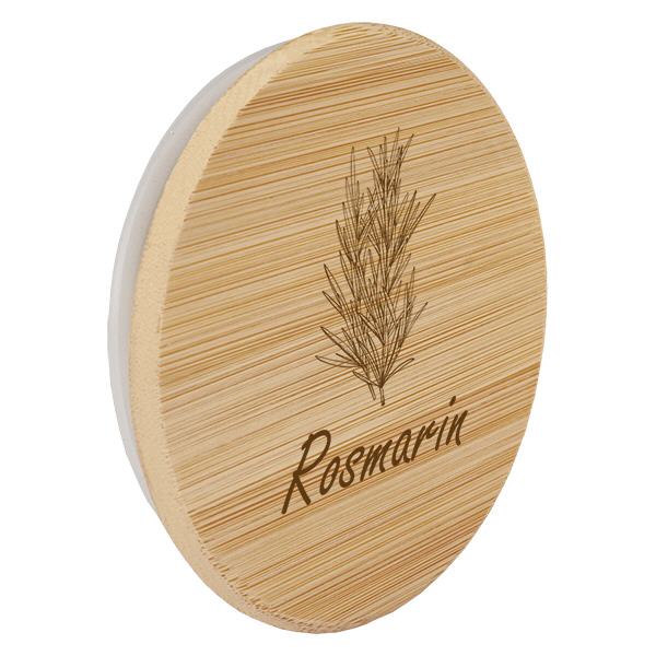 Holzdeckel "Rosmarin" für WECK RR60 Holzdeckel "Rosmarin" für WECK RR60