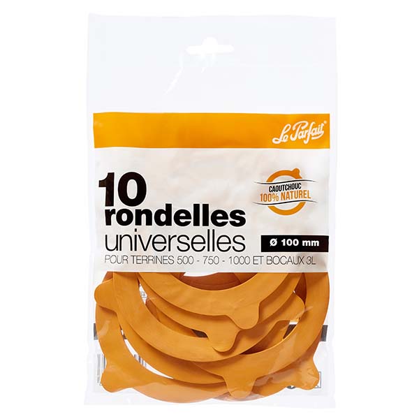 Bag 10 Standard Seal 100 mm Le Parfait® Super