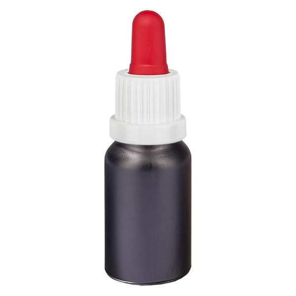 10ml Pipettenflasche weiß/rot Originalitätsverschluss BlackLine UT18/10 10ml Pipettenflasche weiß/rot Originalitätsverschluss BlackLine UT18/10