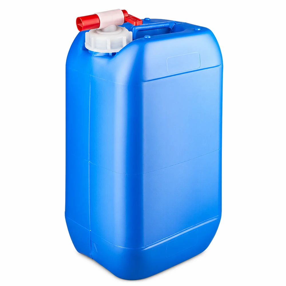 Lebensmittelechter 15 Liter Kanister blau mit Auslaufhahn ideal für Camping und Outdoor