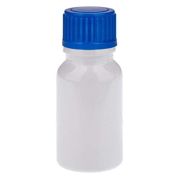 10ml Flasche 11mm Schraubverschluss blau Standard WhiteLine UT18/10 10ml Flasche 11mm Schraubverschluss blau Standard WhiteLine UT18/10