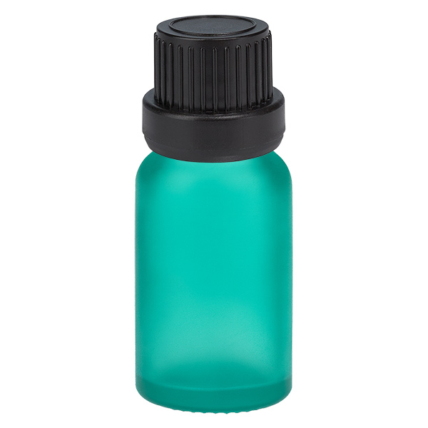 10ml Flasche 11mm Schraubverschluss schwarz Originalitätsverschluss GreenLine UT18/10