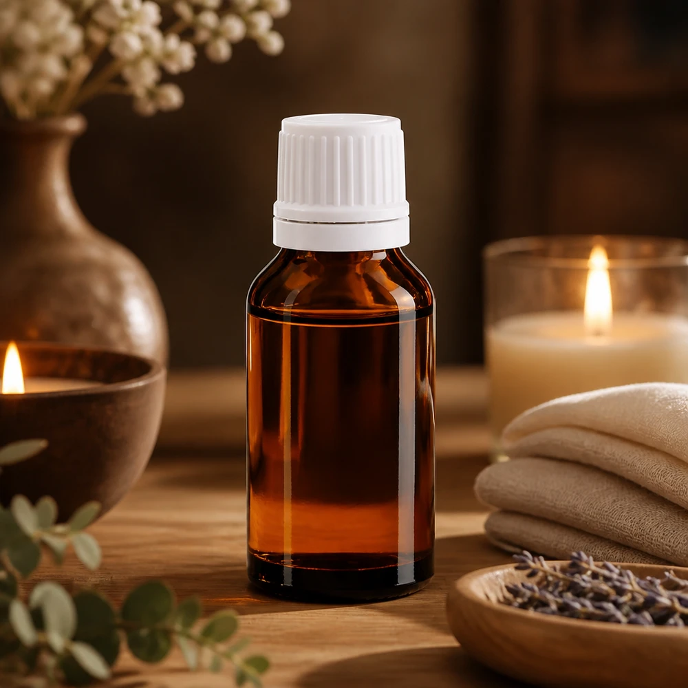 Apothekenflasche braun 15ml Tropfverschluss 1.2mm weiß Originalitätsverschluss Lichtschutz-Apothekenflasche 15ml aus Braunglas mit kindersicherem weißen Originalverschluss