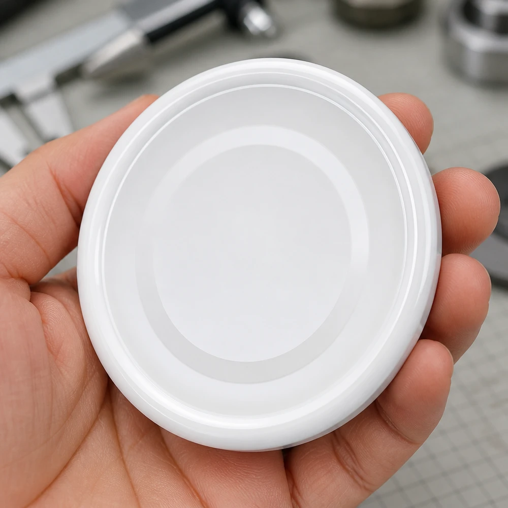 Kompakter 48mm Einmachdeckel weiß TO48 UNiTWIST für Marmeladen und Konserven