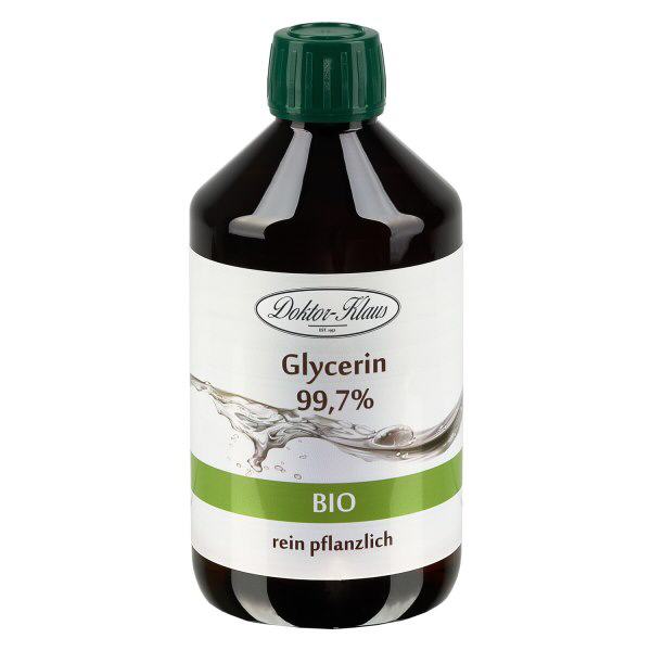 Glycerin Bio (99.7%) 500 ml Doktor-Klaus