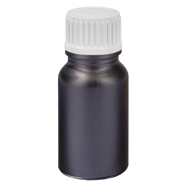 10ml Tropfflasche 0.9mm weiß Standardverschluss BlackLine UT18/10 10ml Tropfflasche 0.9mm weiß Standardverschluss BlackLine UT18/10