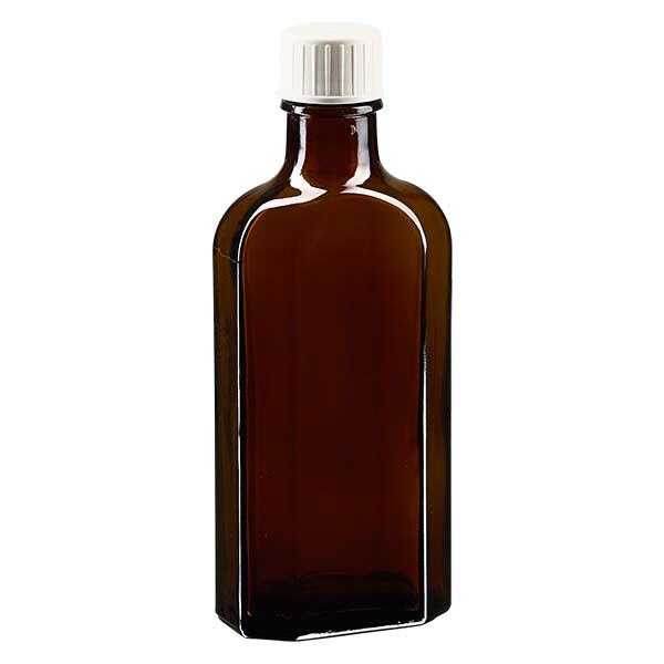 125 ml Meplat braun Schraubverschluss mit Giessring 125 ml Meplat braun Schraubverschluss mit Giessring