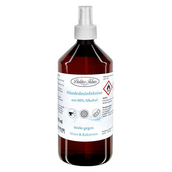 Händedesinfektion Spray 1000ml Doktor-Klaus