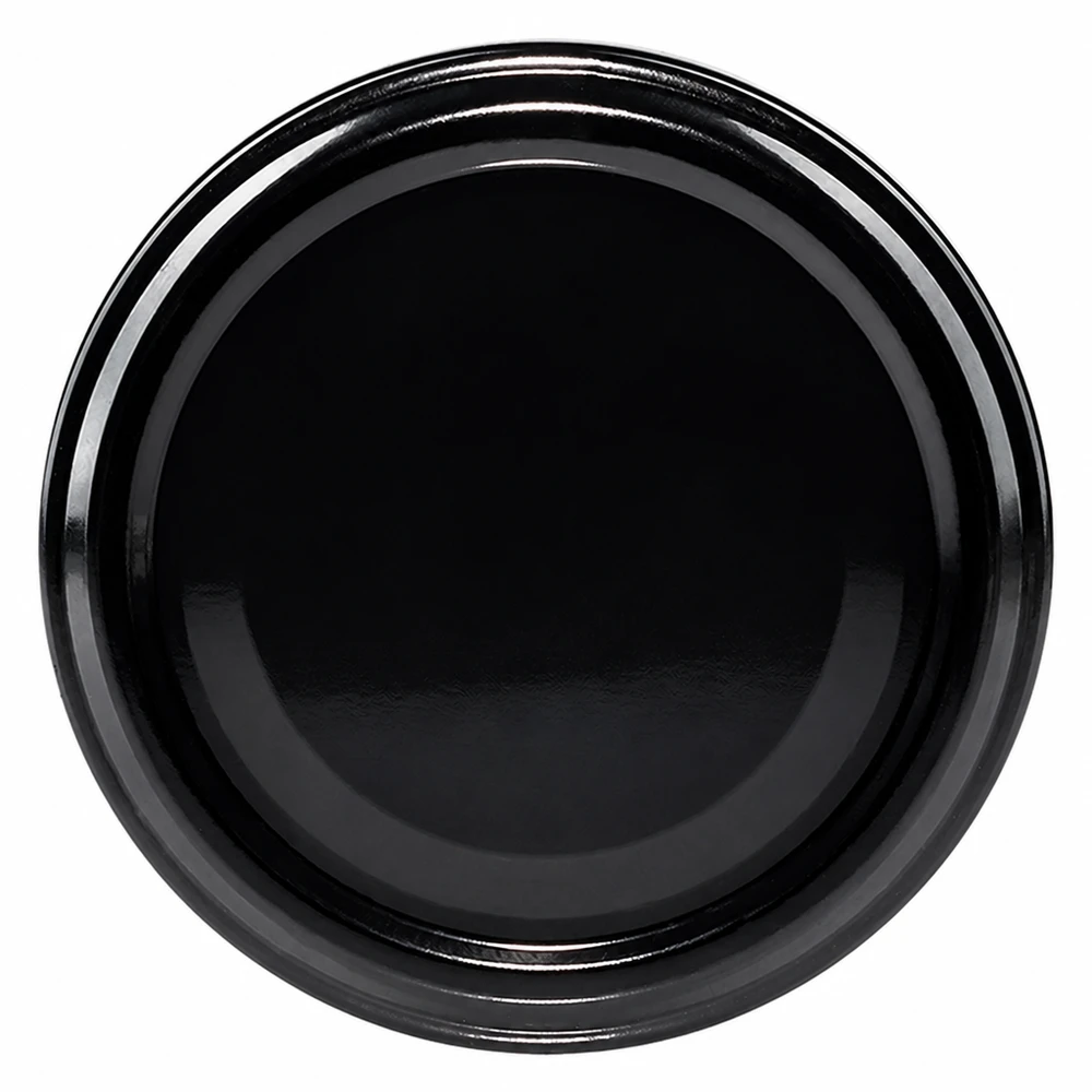 UNiTWIST TO48 schwarz, BioSeal, BPA-NI, unitemp. UNiTWIST TO48 schwarzer Glasdeckel mit BioSeal-Technologie BPA-NI sicher und hygienisch