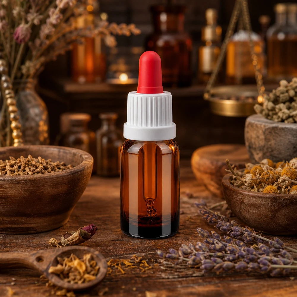 Hochwertige 10ml Pipettenflasche mit optimaler Größe für Reisen und unterwegs