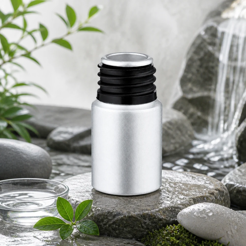 Professionelle 10ml Aluflasche mit hochwertiger Beizschicht für industrielle Probenlagerung