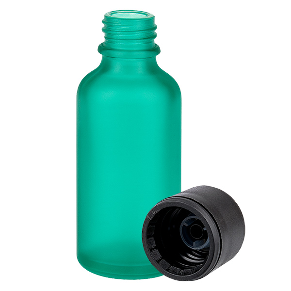 50ml Flasche 11mm Schraubverschluss schwarz Originalitätsverschluss GreenLine UT18/50 50ml Flasche 11mm Schraubverschluss schwarz Originalitätsverschluss GreenLine UT18/50