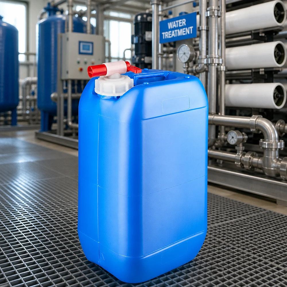 Kanister 15 Liter blau mit Auslaufhahn Tragbarer 15 Liter Flüssigkeitsbehälter blau mit Auslaufhahn für Wasseraufbereitung