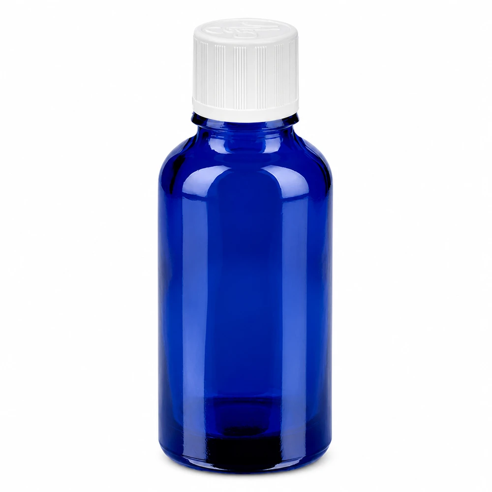 Handliche 30ml Flasche BlueLine Serie perfekt für DIY Kosmetik und Essenzen